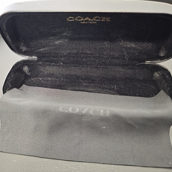 Black Coach Sunglass Glasses Case - Picture 4 of 5